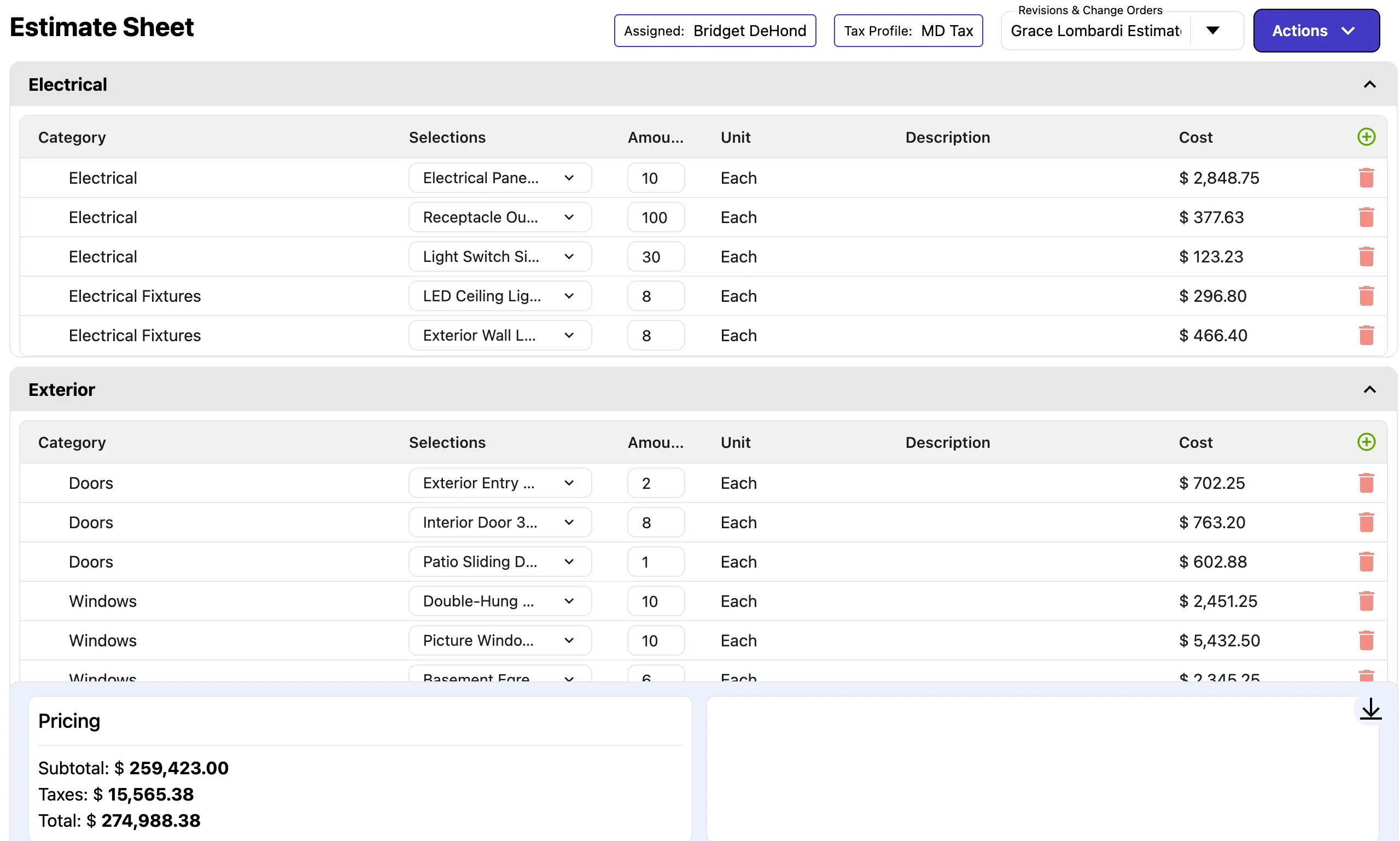 Demo: Creating a new item with live formula preview